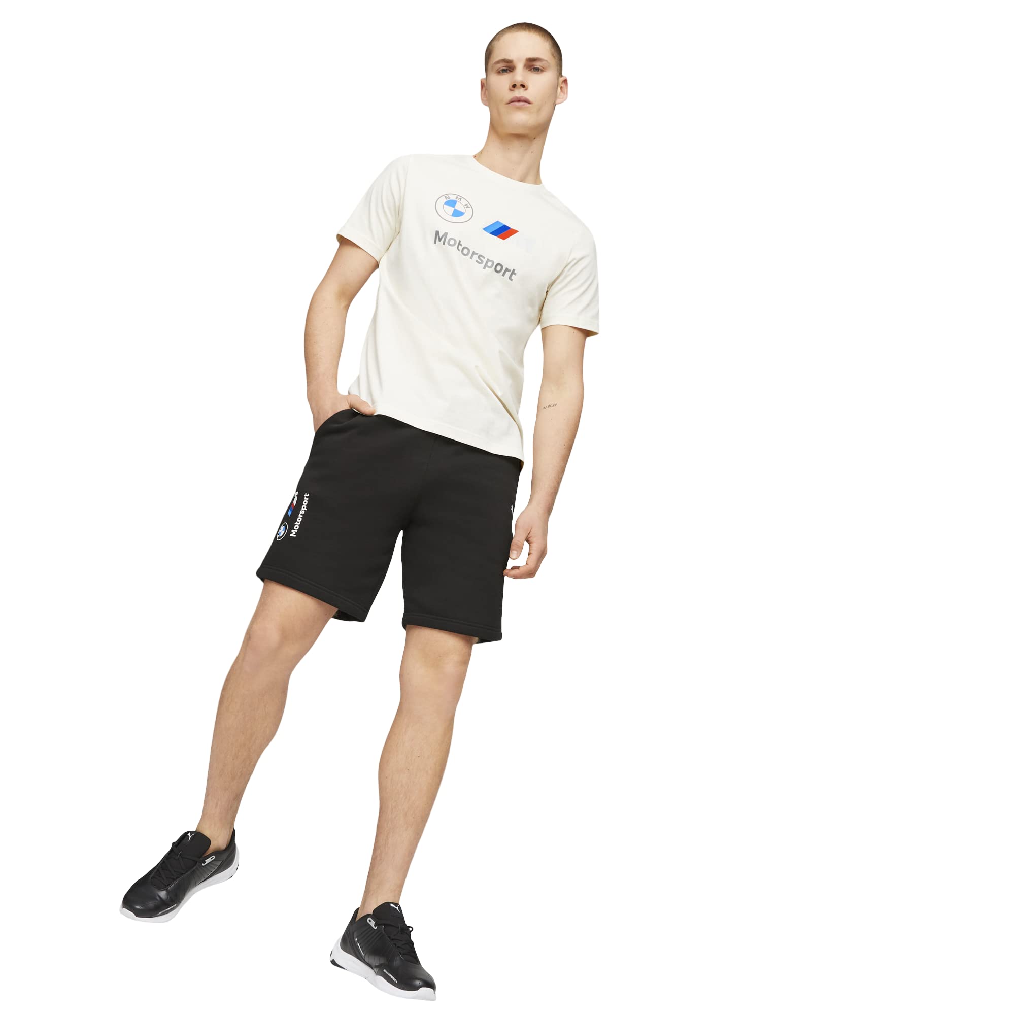 Puma Men'S Bmw M Motorsport Essentials Logo Tee, Pristine 23, Xx-Large