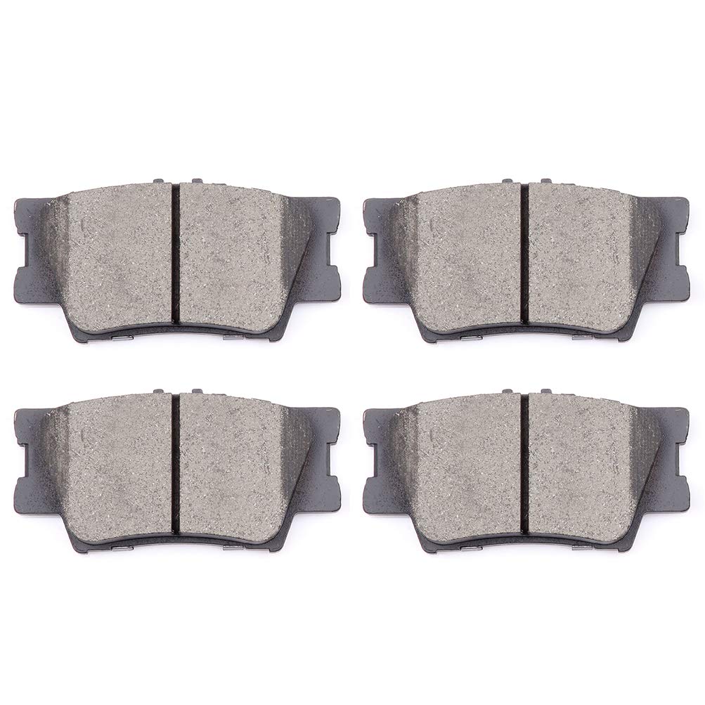 Ceramic Pads Kits,Scitoo Rear Brakes Pads Set Fit For Lexus Es300H,Es350,Hs250H,09-10 For Pontiac Vibe,08-18 For Toyota Avalon,0