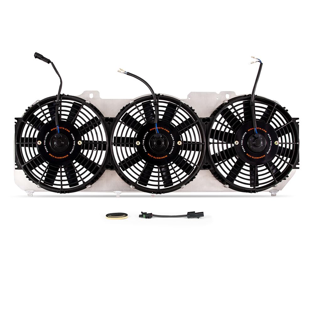 Mishimoto MMFS-XJ-89 Performance Aluminum Radiator Fan Shroud, Compatible with Jeep Cherokee XJ 4.0L, 1989-2001, Silver