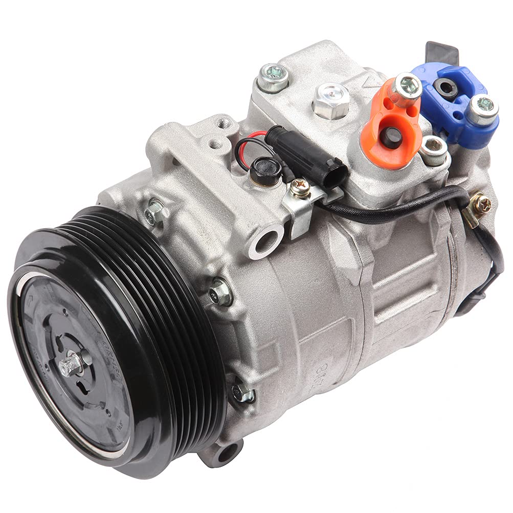 Eccpp A/C Compressor With Clutch 2001-2011 For Mercedes-Benz C230 C240 C250 C280 C300 Cl500 Clk320