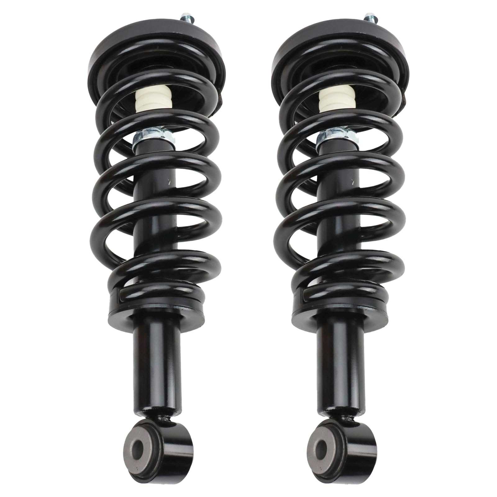 Trq Rear Shock & Spring Assembly Set Compatible With 2007-2017 Ford 2007-2017 Lincoln