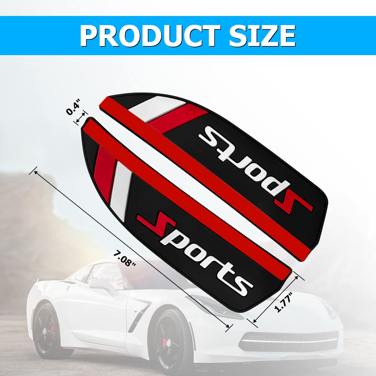 2Pcs Rear View Mirror Rain Visor Guard, Rain Shield Sun Visor Side Blocker Cover, Waterproof Smoke Guard Auto Eyebrow Cover, Car Side Mirror Accessories For Suv Vehicle And More (Red/Sports)