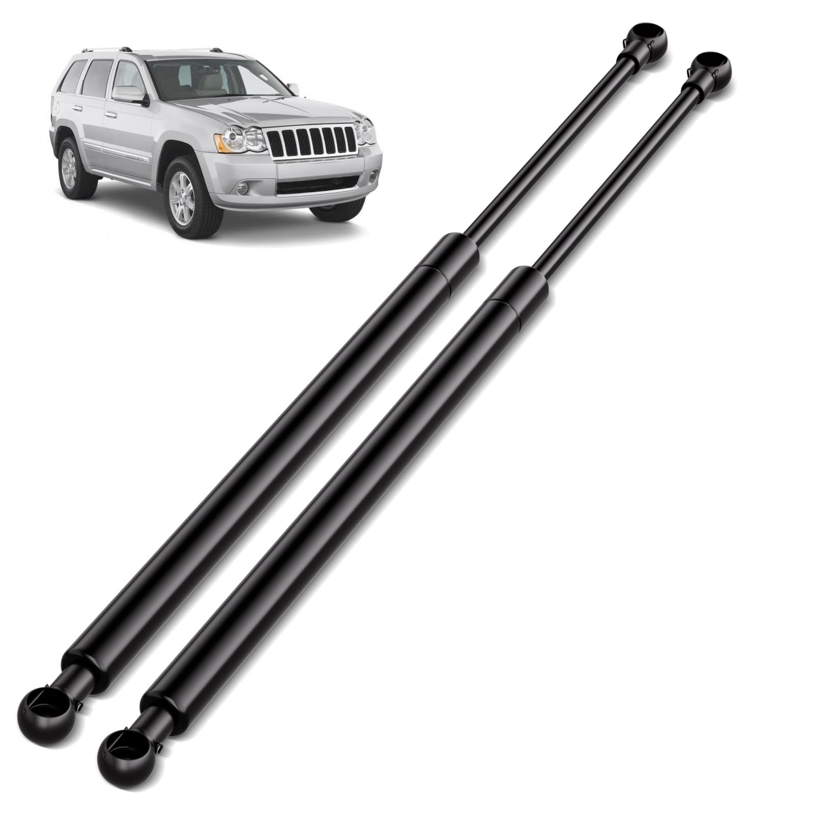 Arana Rear Hatch Trunk Struts Liftgate Shocks Lift Support For 2008-2009 Jeep Liberty/Jeep-Europe Cherokee (Vehicle Manufactured