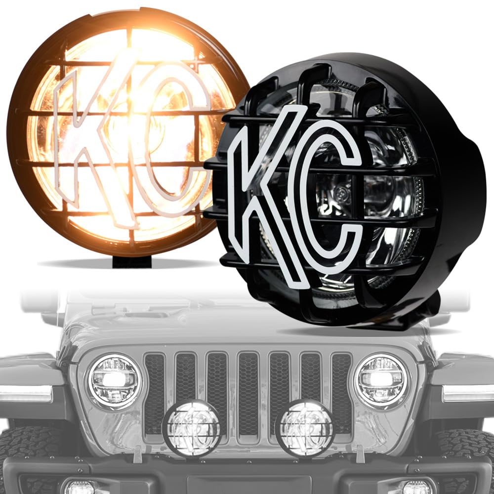 TLAPS 7422454677677 Universal 6 100W Apollo Pro Spot Beam Halogen 4X4 Off-Road KC HiLiTES Fog Lights