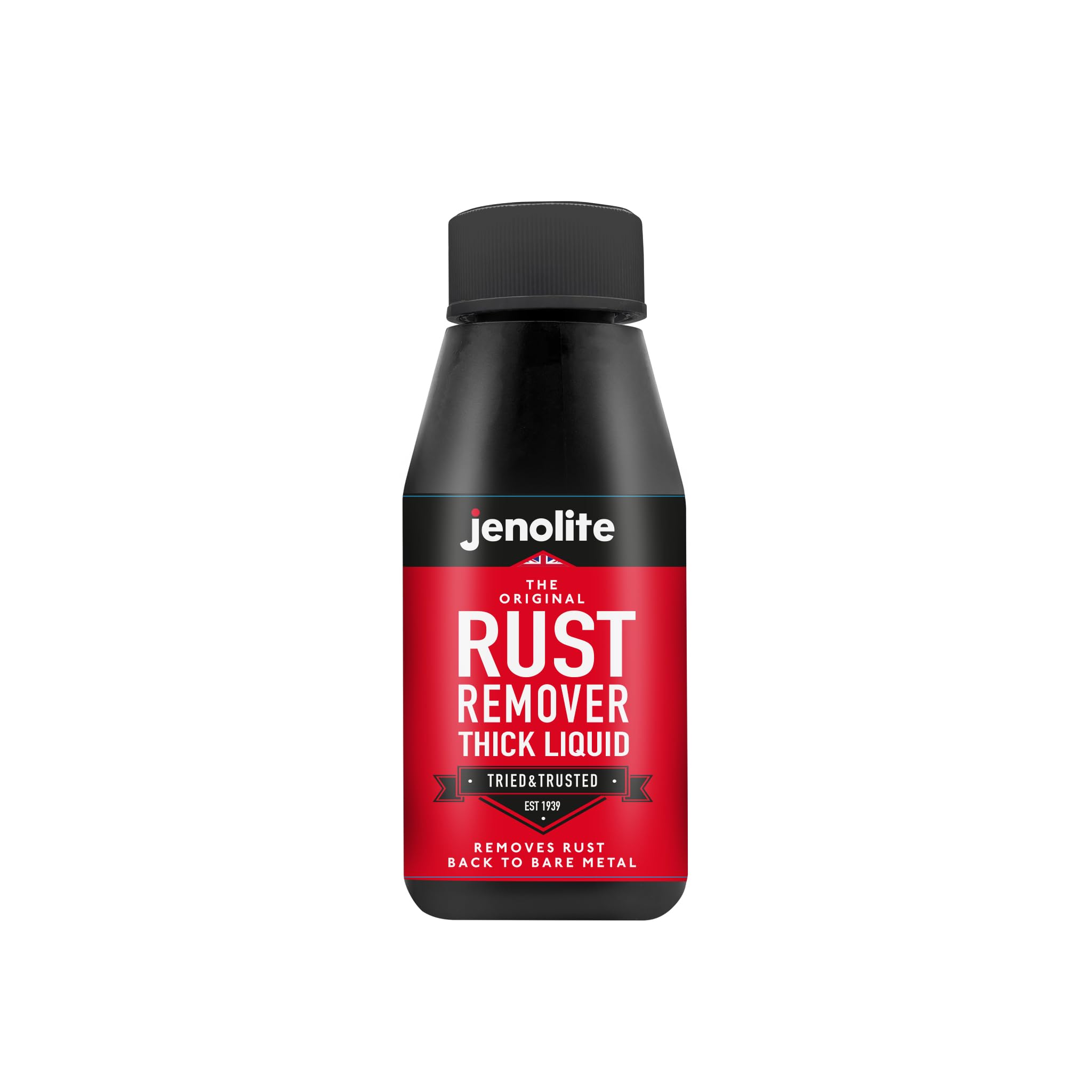 JENOLITE Rust Remover for Metal - Fast Acting No Drip Thick Liquid - Industrial Strength, Removes Rust Back to Bare Metal - 5oz 
