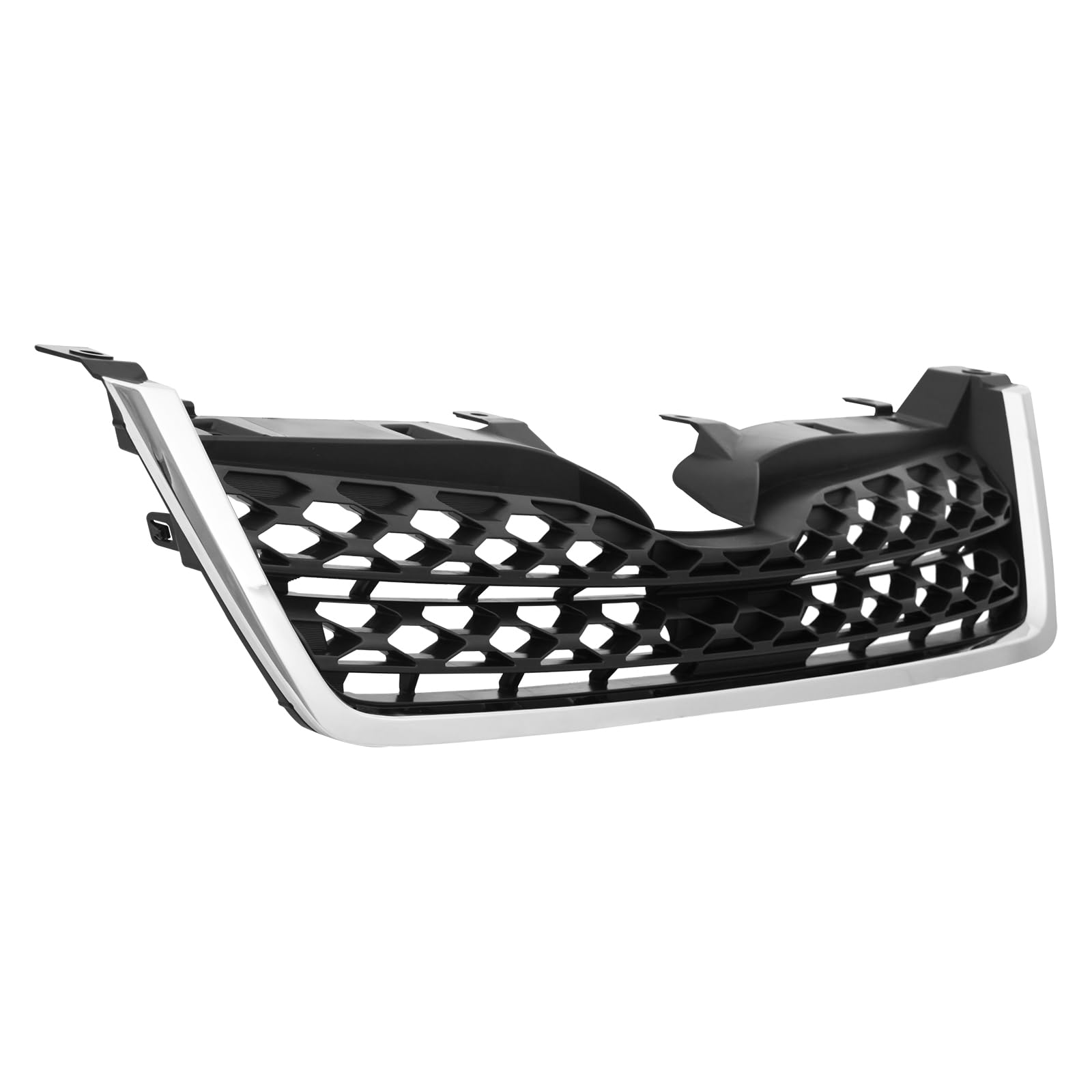 TYG (CAPA QUALITY) Chrome Front Grille Compatible with 2014-2016 Subaru Forester 2.5L Eng Type1, ABS OEM Replacement Bumper Gril