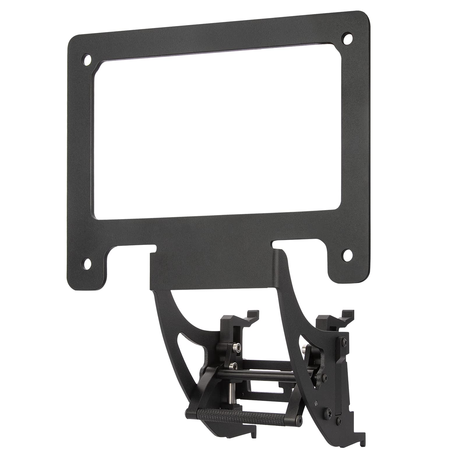 Front License Plate Holder For Tesla Model Y (2020-2024), Effortless Install No Adhesives Or Drilling Involved, Aluminum Front License Plate Mount