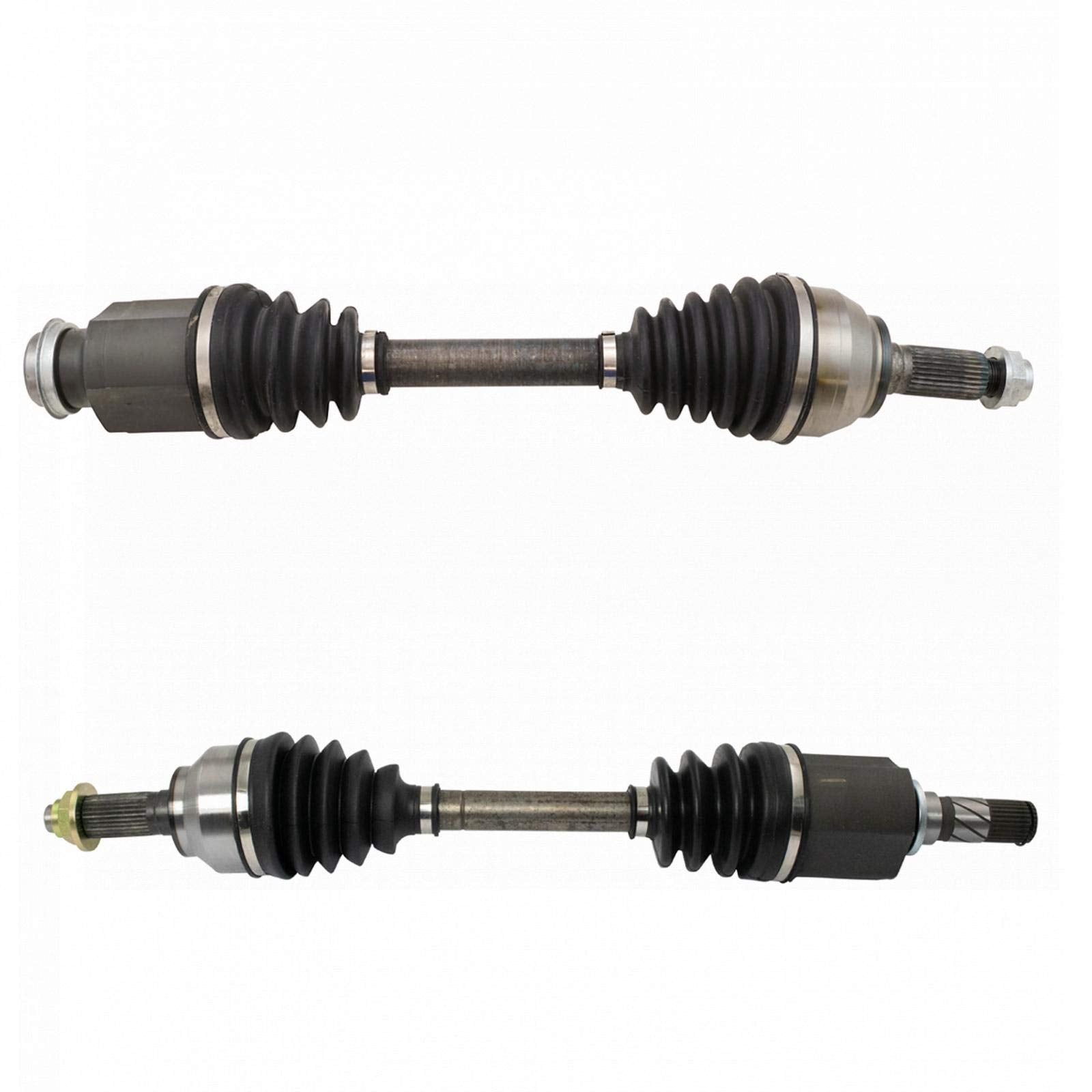 Trq Front Cv Axle Shaft Assembly Set Compatible With 2005-2006 Mazda 3 2006-2008 5