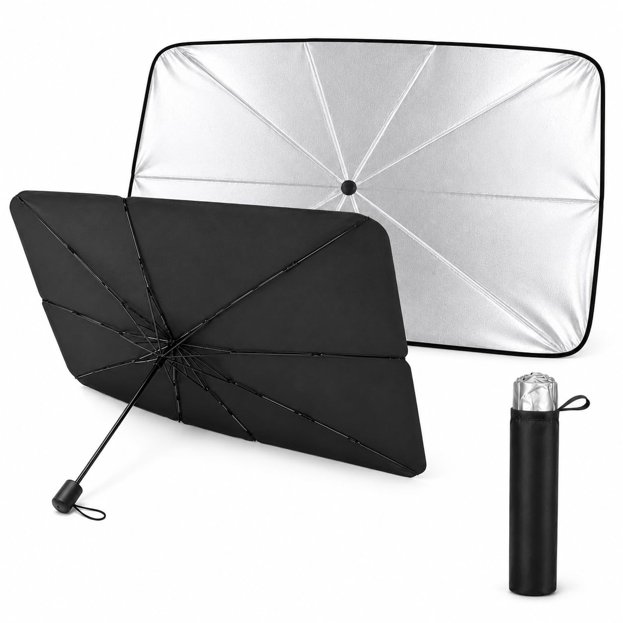 Windshield Umbrella Sun Shade Cover Visor Sunshades Reviews Automotive Front Sunshade Fits Foldable Windshield Brella Various He