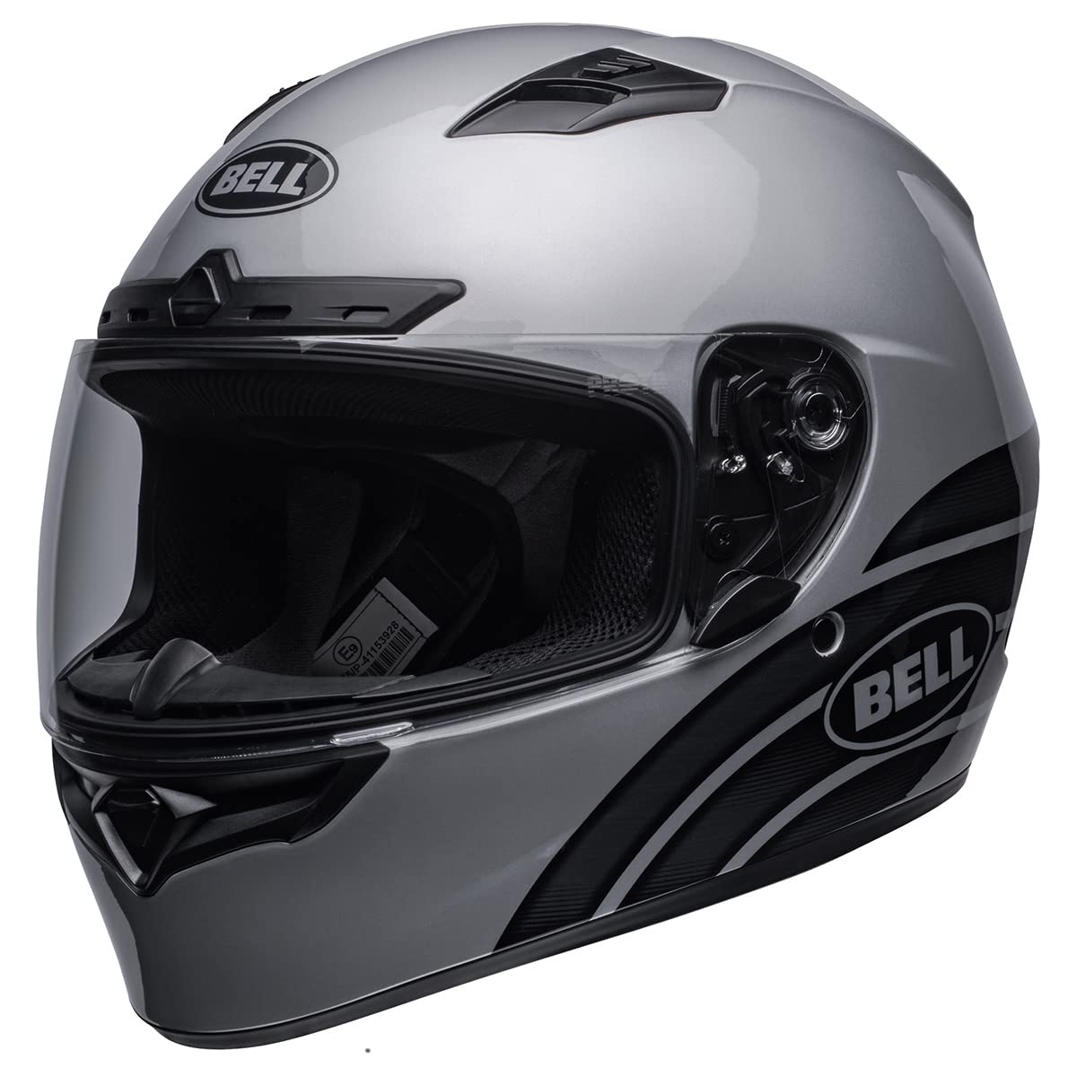 Bell Qualifier Dlx Mips Street Helmet (Ace 4 Gloss Gray/Charcoal - Large)