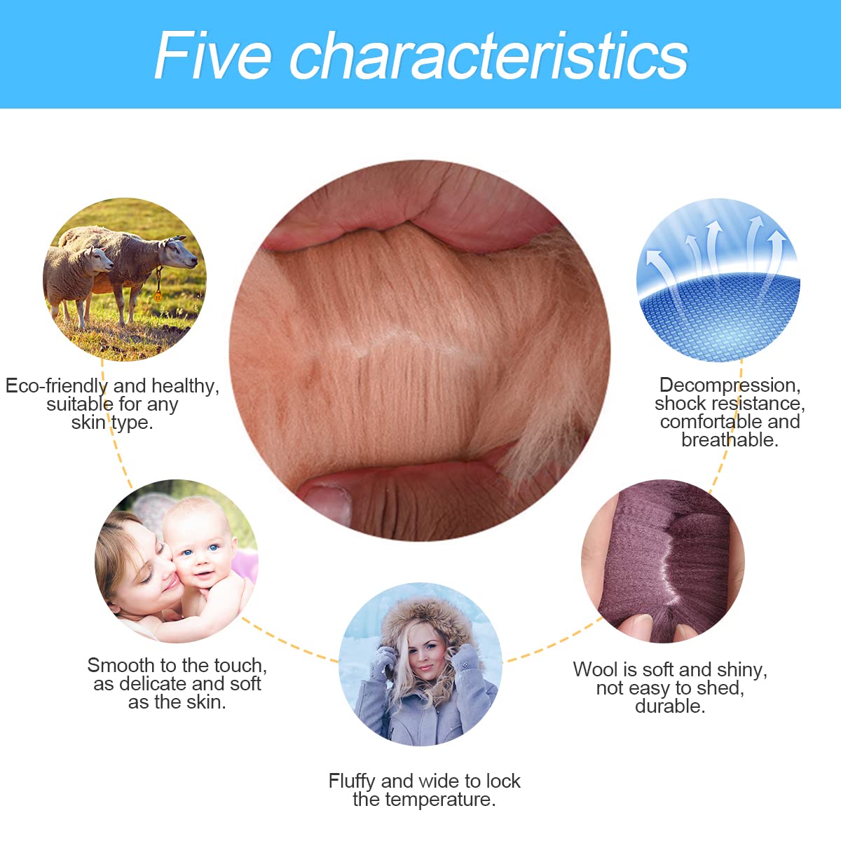 Furry Auto Center Console Cover Pad, 11.8'X7.8' Soft Sheepskin Wool Armrest Cushion, Fluffy Vehicle Armrest Seat Box Protector Warm In Winter, Car Interior Accessories For Women And Men (Light/Coffee)