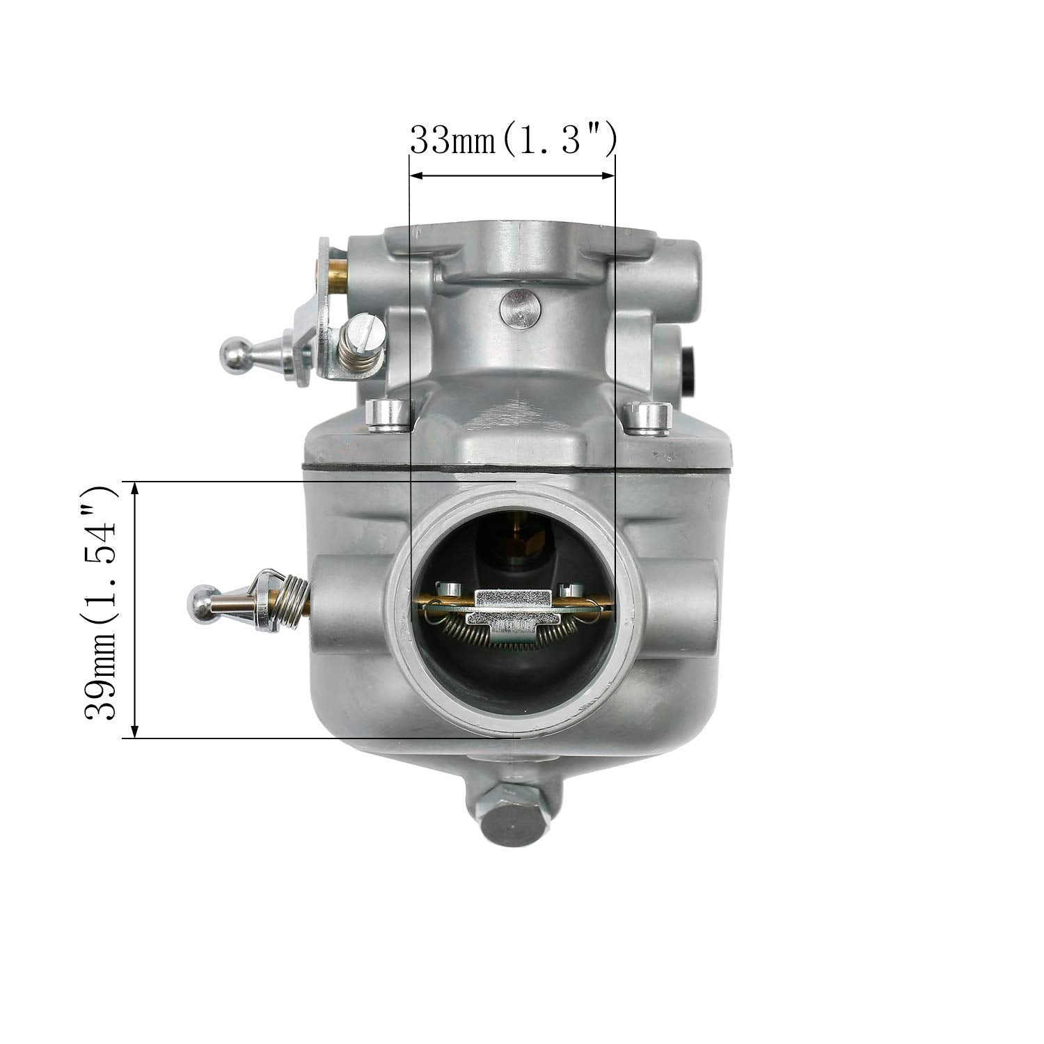 Ford 8N Marvel Schebler Carburetor | Heavy-Duty Carb Fit For Ford Tractor 2N 9N (1939-1952) | Replace# 8N9510C, 9N9510A, B3Nn9510A, Tsx33, Tsx241A, Tsx241B, Tsx241C