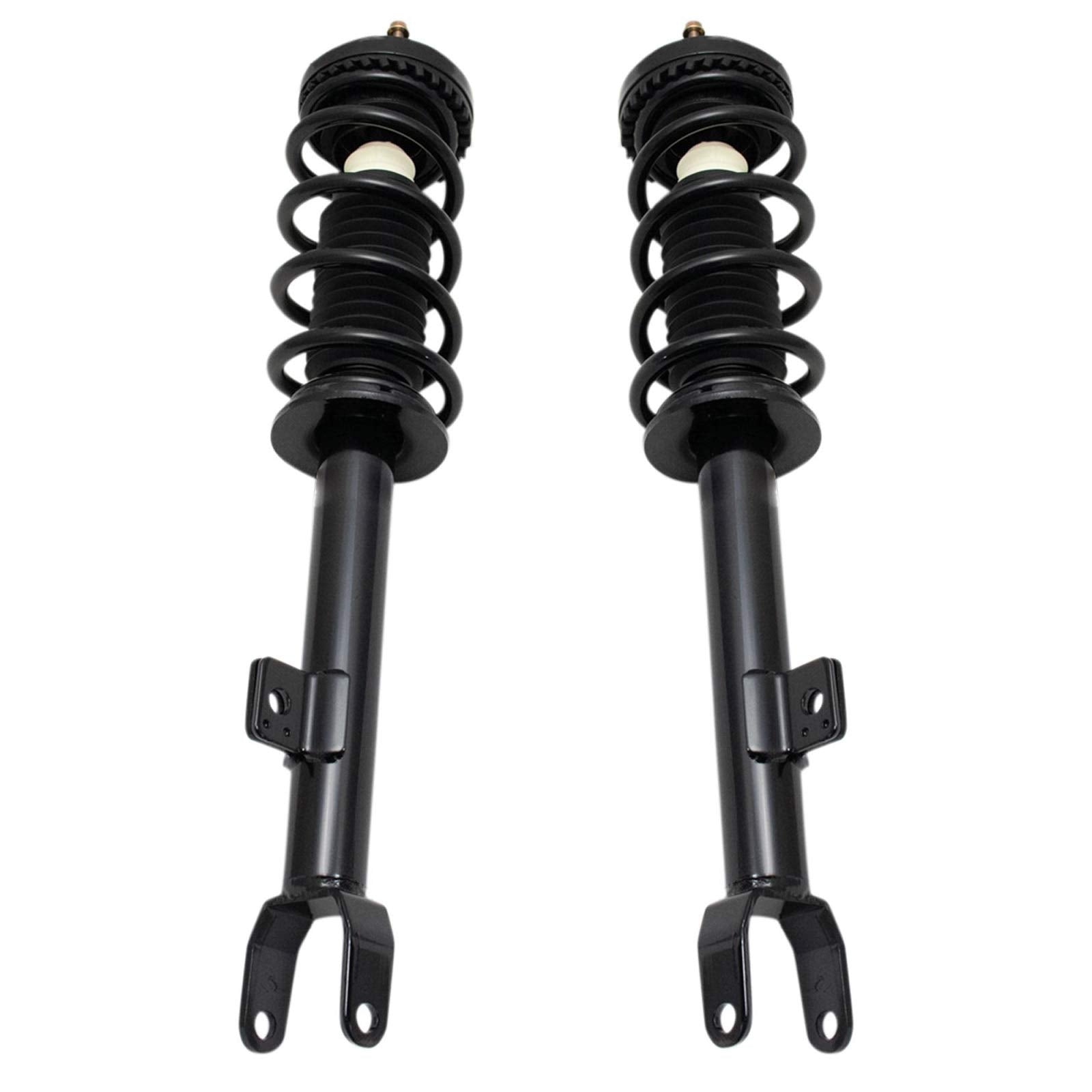 Trq Front Strut & Coil Spring Assembly Set Driver & Passenger Sides Compatible With 11-19 Chrysler 300 11 Dodge Challenger