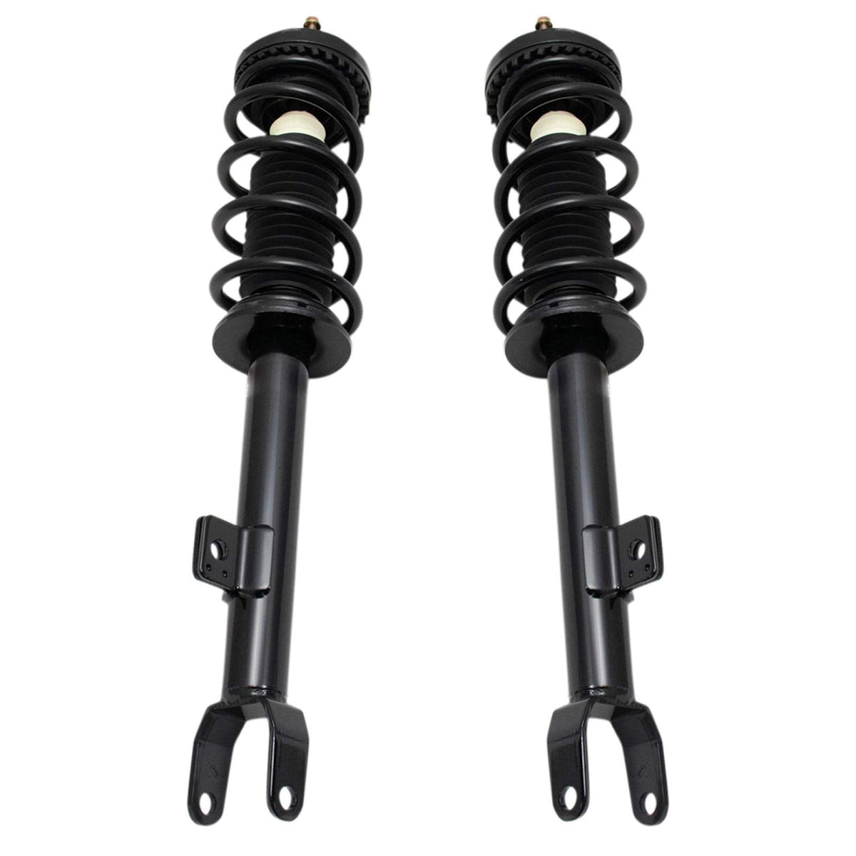 Trq Front Strut & Coil Spring Assembly Set Driver & Passenger Sides Compatible With 11-19 Chrysler 300 11 Dodge Challenger
