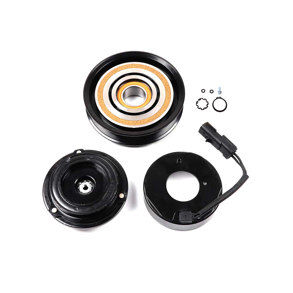 SCITOO AC Compressor with Clutch for 2001-2007 Compatible for Dodge Caravan