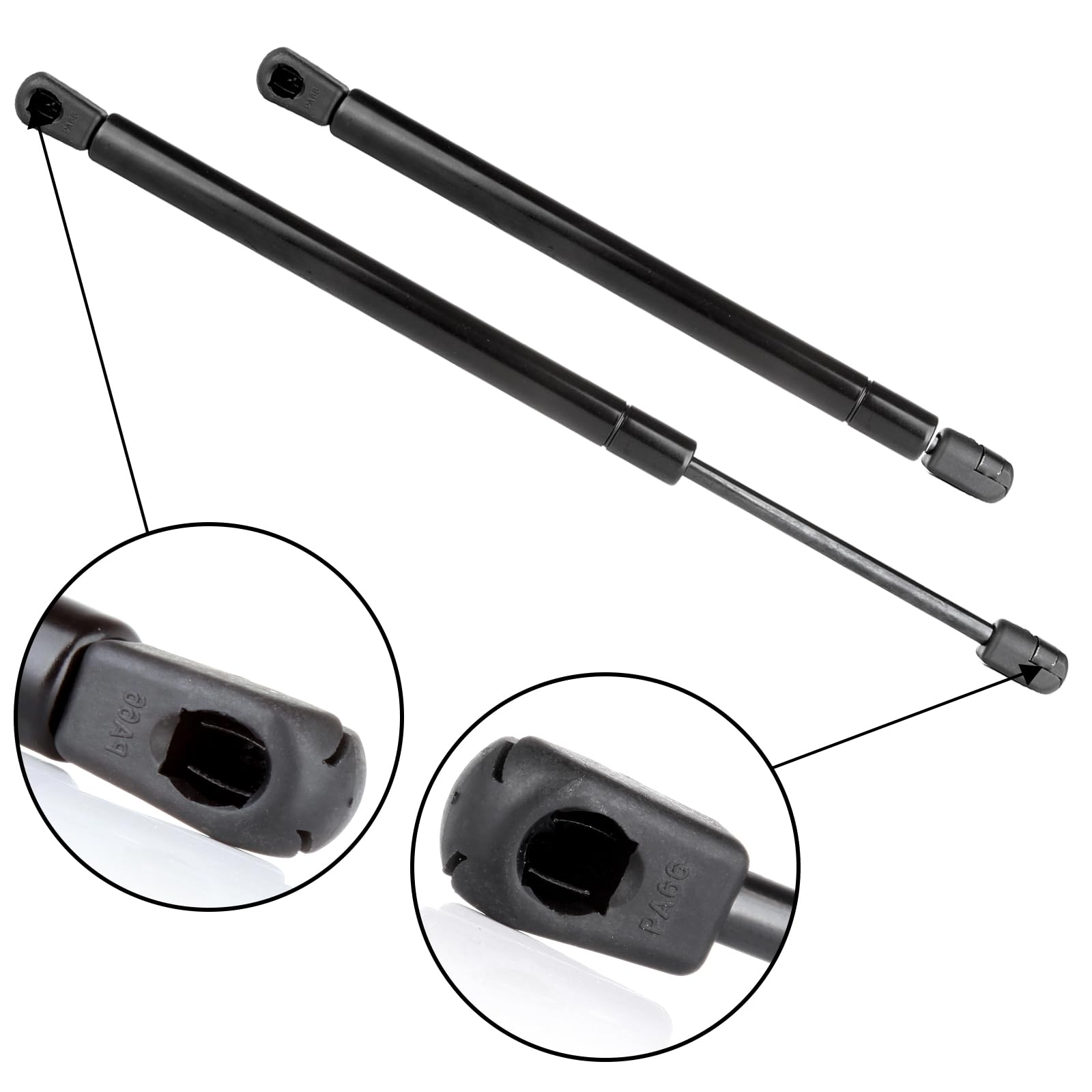 Scitoo 6328 14.64Inch Lift Supports Fit For Nissan Murano 2003-2007 Front Left And Right Hood Shock Struts 2Pcs