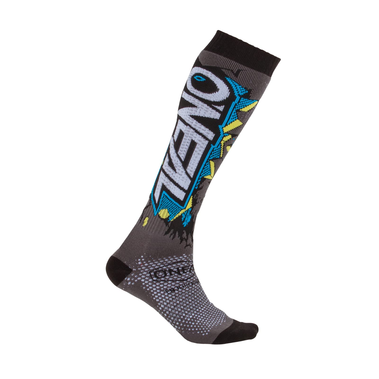 Oneal 2021 Pro Mx Villain Socks - Grey 0356-743