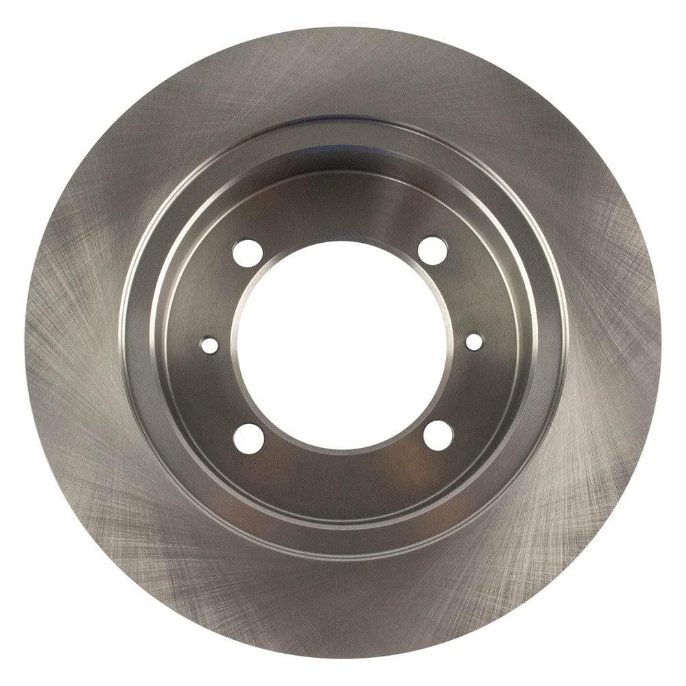 Trq Rear Brake Rotors Set Vented Compatible With 2000-2004 Volvo S40 V40