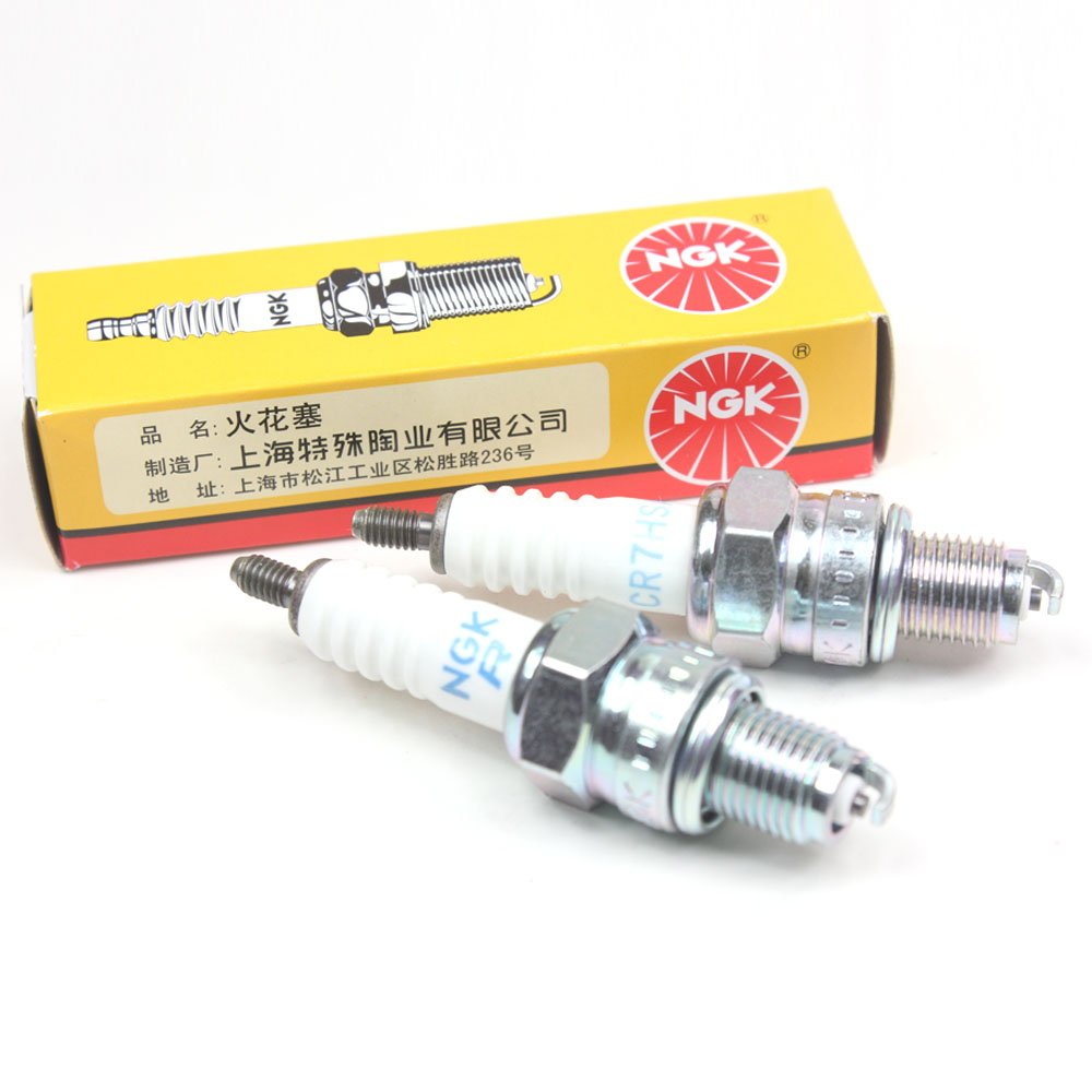 Wings Ngk Spark Plug Cr7Hsa Xr80 Xr100 Xr Crf80 Crf Pack Of 2