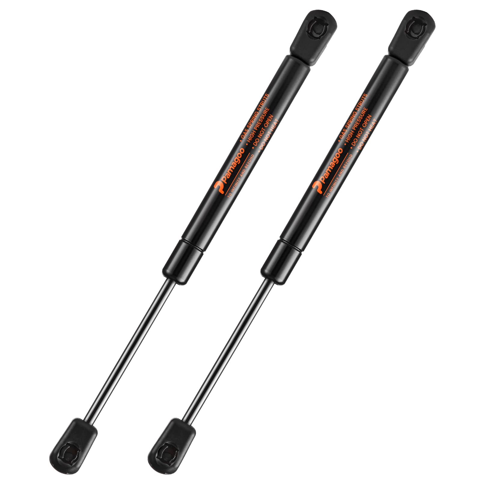 Pamagoo C16-09461 C1609461 14 Inch Gas Shock 40 Lb 178 N Per Prop, Replacement Gas Spring Strut Lift For Camper Truck Rear Windo