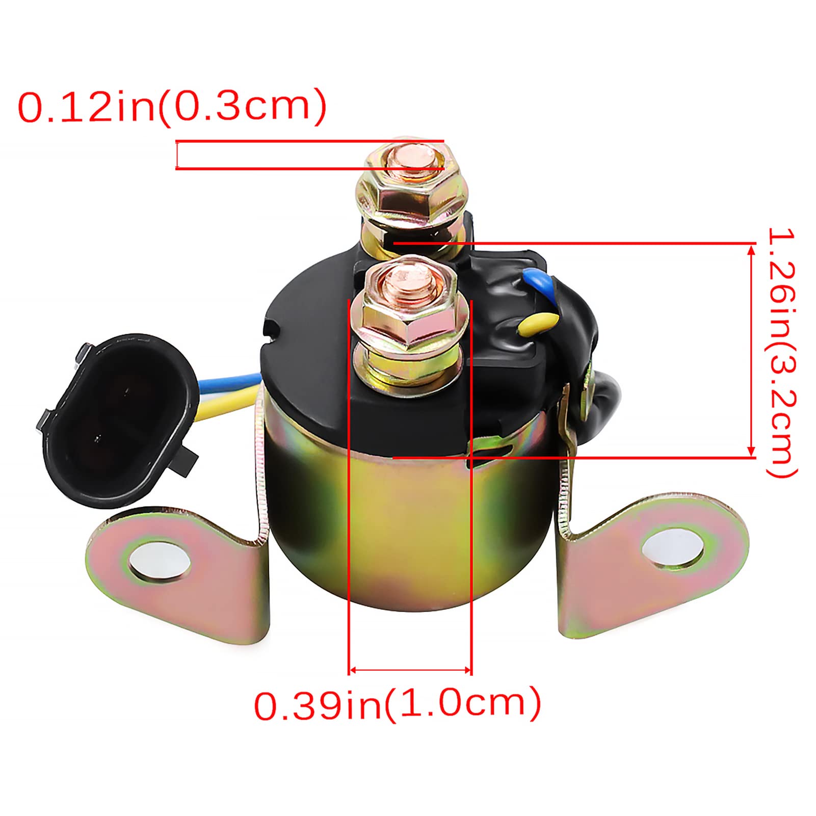 Starter Solenoid Relay For Polaris Sportsman 500 450 570 700 Rzr 800 1000 Ranger 500 700 800 Replace 4010947 4012001