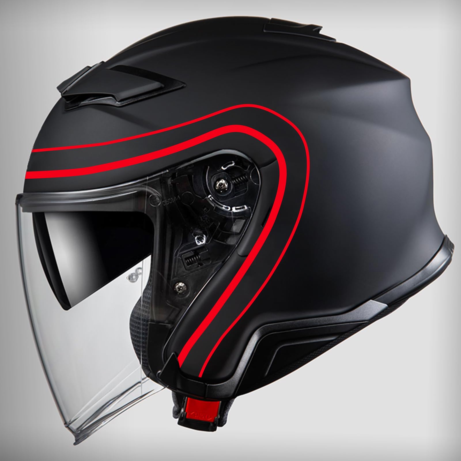 Spurtar Car Pinstripe Tape, Pinstriping Automotive Tape, Red Vinyl Thin Car Fine Line Decals, Motorcycle Boat, Racing Stripes, 2