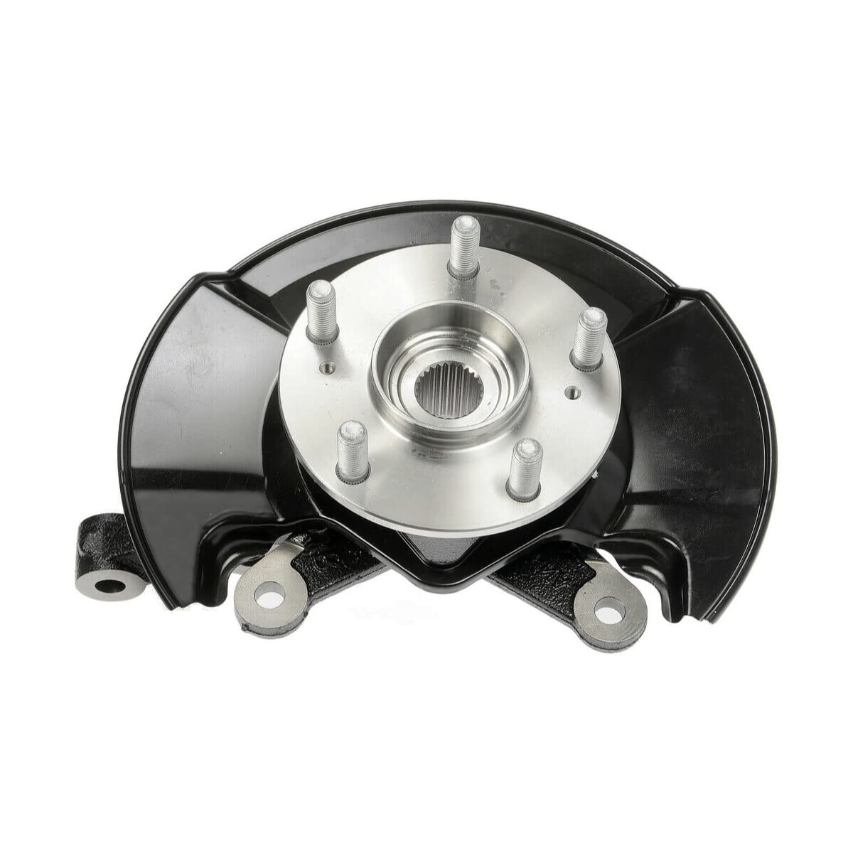 Autoshack Front Steering Knuckle & Wheel Bearing Hub Assembly Driver Side Replacement For 2006 2007 2008 2009 2010 2011 Honda Civic 1.3L 1.8L Fwd Kn798453