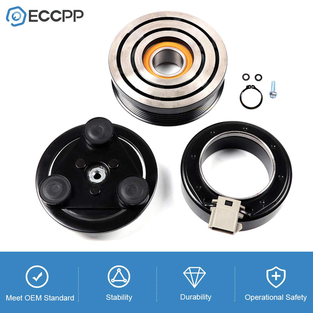 Eccpp A/C Compressor Clutch 2004-2007 Fit For Mercury Monterey For Ford Freestar 3.9L 4.2L Ac Clutch