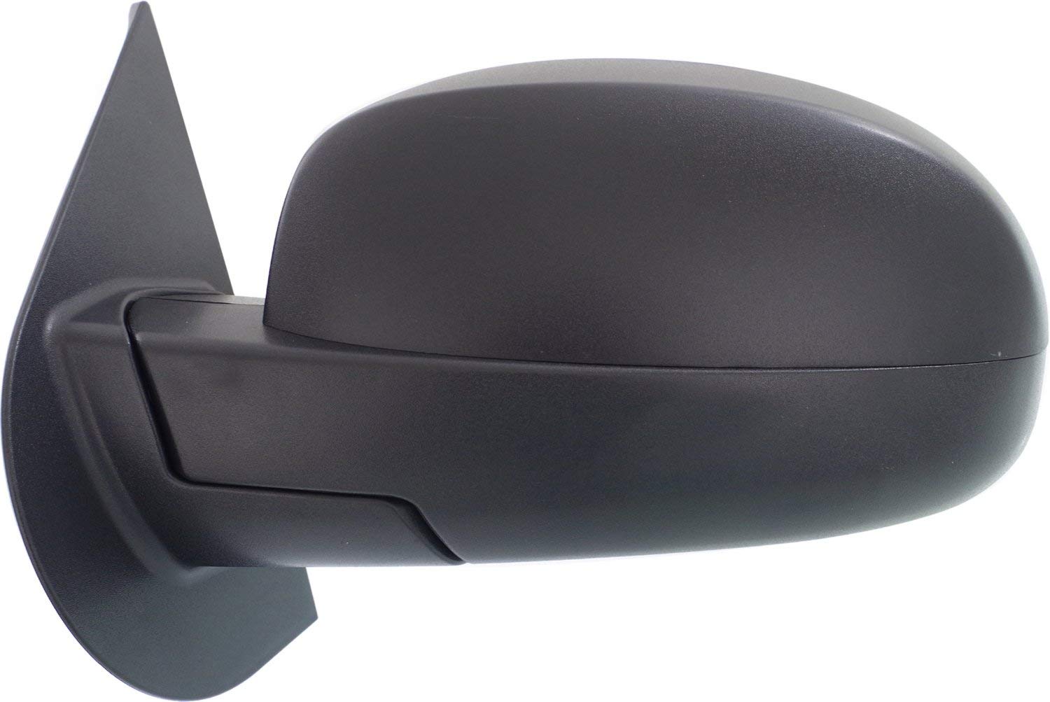 Kool Vue Left Non-Electric Mirror for Chevrolet Silverado 1500 Avalanche GMC Sierra 1500 2007-2013 Manual Fold w/o Signal Light,