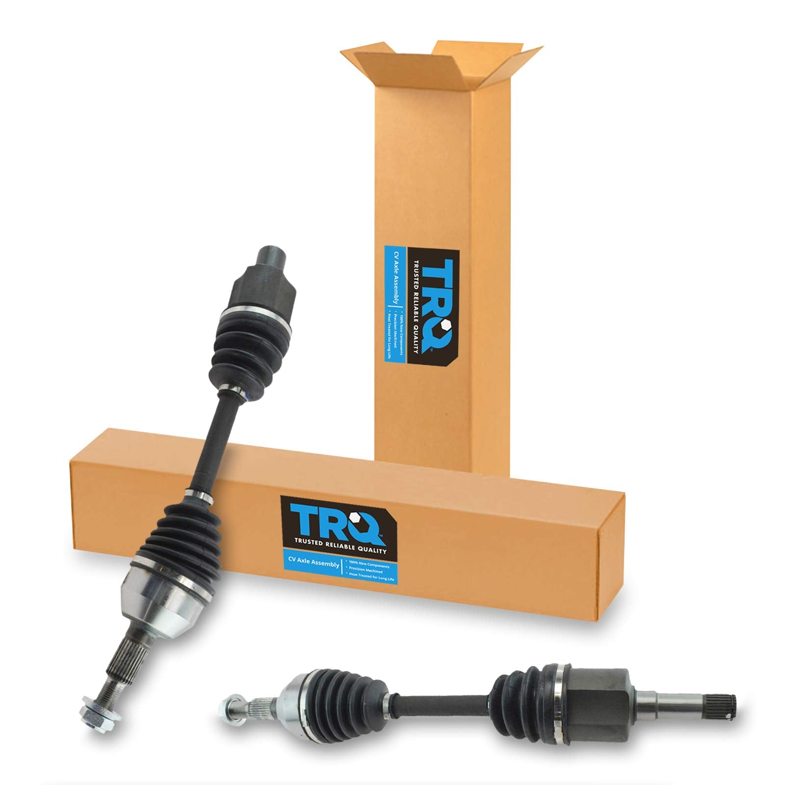 Trq Front Cv Axle Shaft Assembly Set Compatible With 2007-2009 Chevrolet Equinox Pontiac Torrent