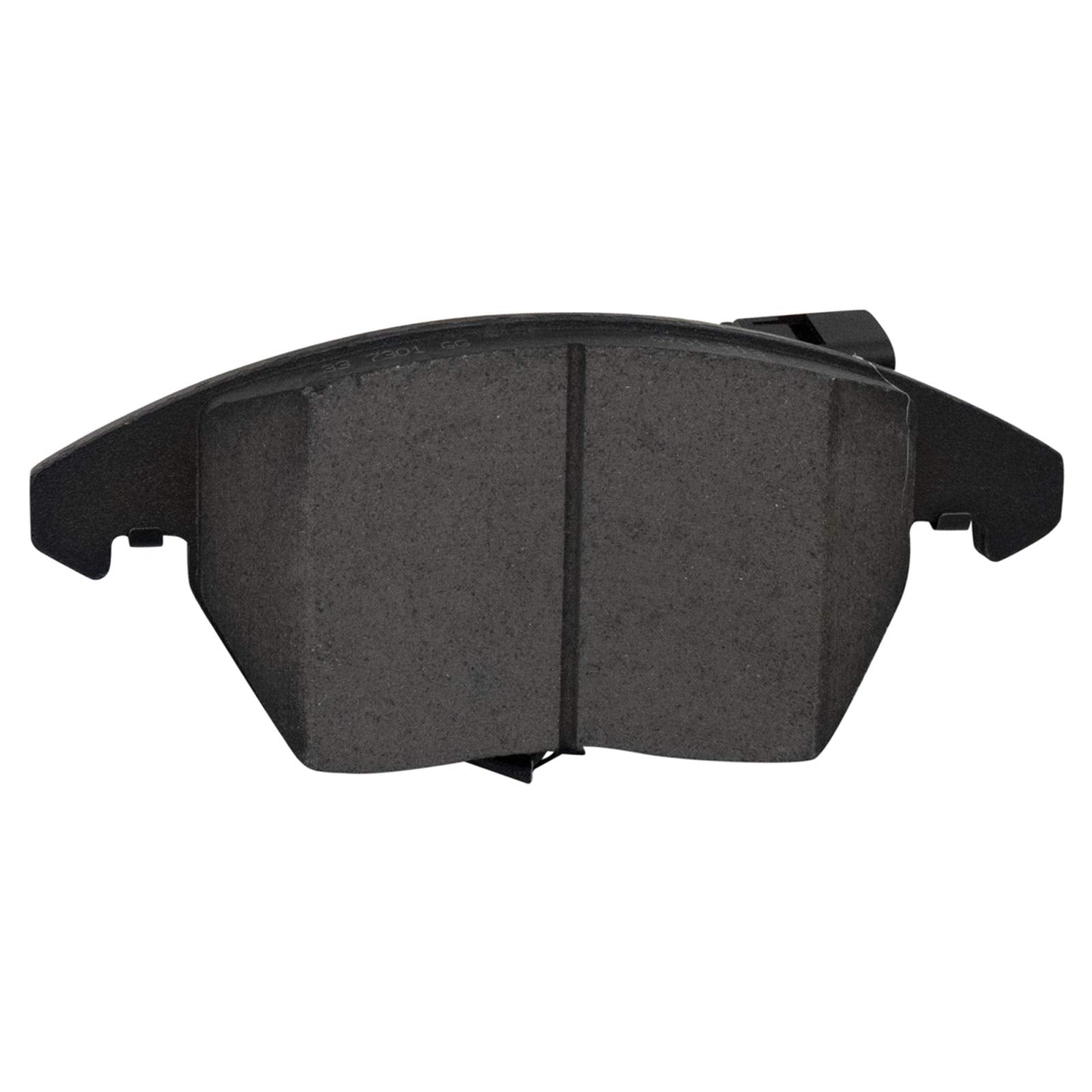 Trq Front Ceramic Brake Pad & Coated Rotor Set Compatible With A3 Tt Vw Eos Jetta Gti Passat