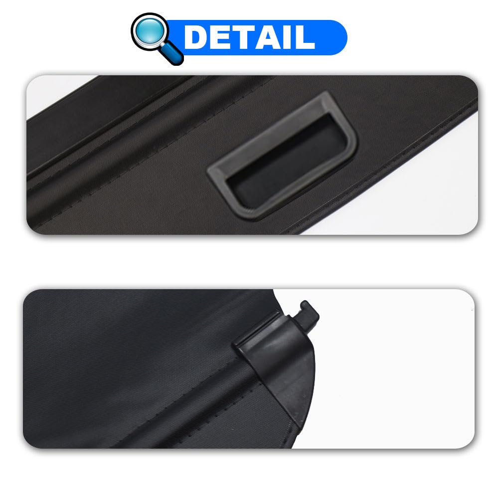 Boparauto Cargo Cover For Kia Sorento Accessories 2021 2022 2023 2024 Trunk Shade Cargo Cover