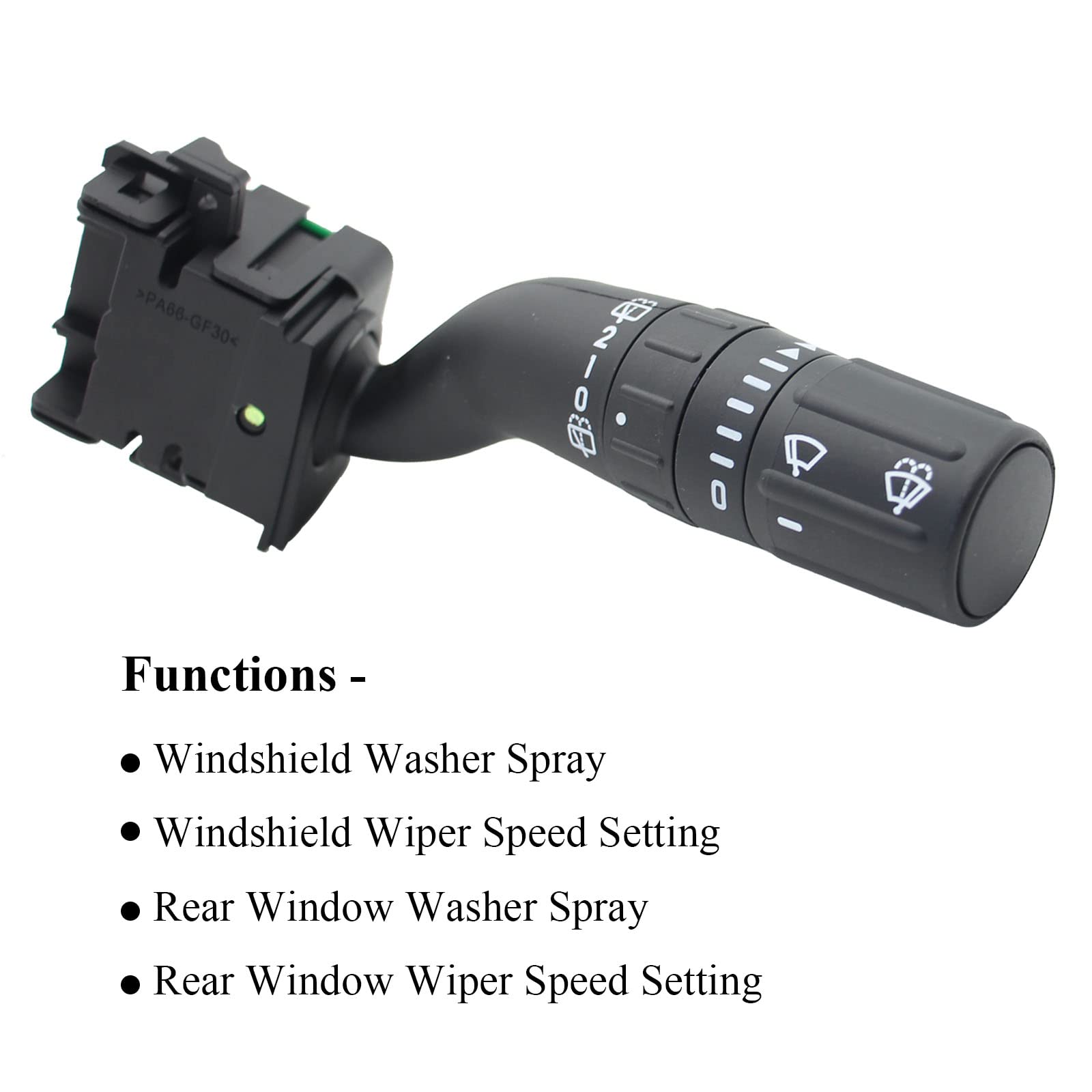 Zzcsz Sw7688 Windshield Wiper Switch Assembly Replacement For 2011-2015 Ford Edge, 2011-2019 Explorer, 2013-2018 Ford Police Interceptor Utility | 2011-2017 Lincoln Mkx Replaces# Db5Z-17A553-Ab