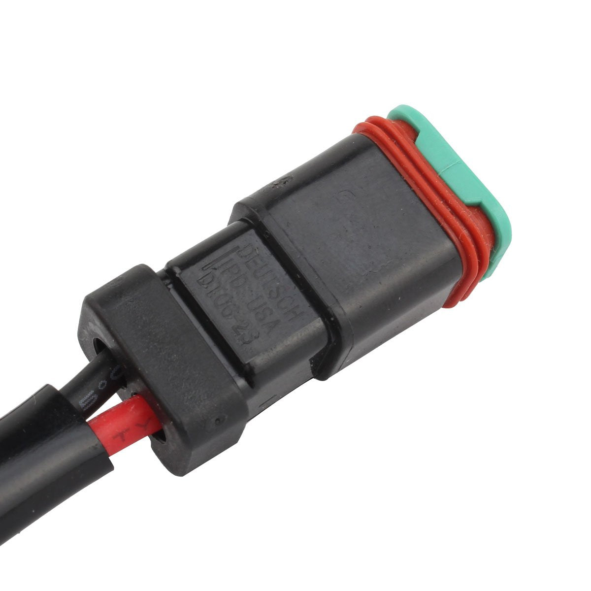 TOMALL 9005 9006 to Deutsch DT DTP 2 pin Connectors Wiring Harness for Light Bulb Converter Work Light Bar Retrofit Socket Adapt
