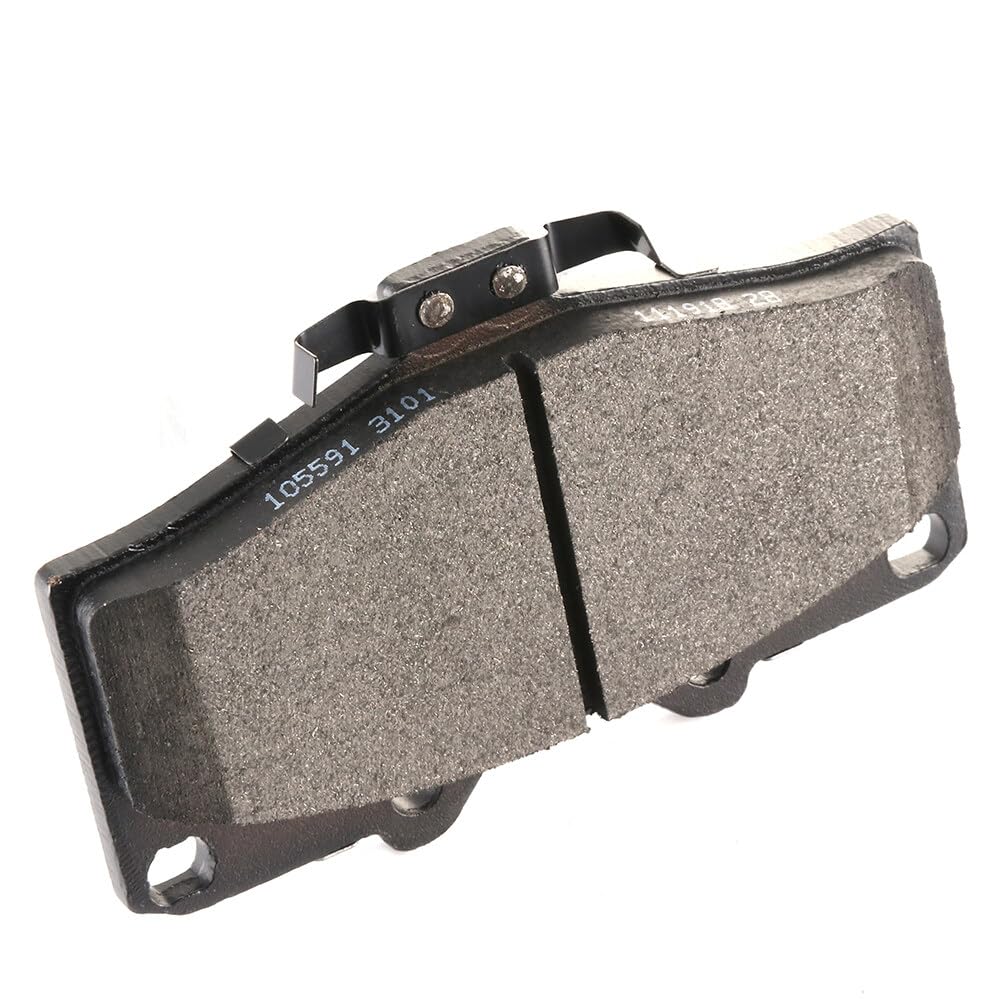 Eccpp D410-7298 4Pcs Front Semi Metallic Disc Brake Pad Set Fit For Toyota 4Runner 1995-2002,For Toyota Tacoma 1995-2004