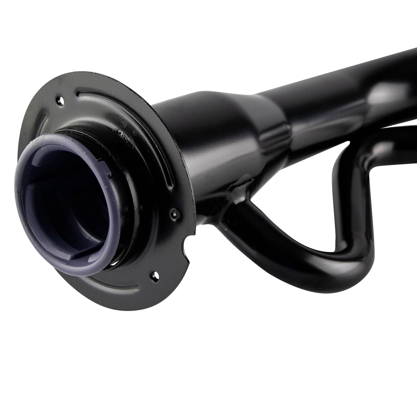 Trq Fuel Tank Filler Neck Black Compatible With 1999-2004 Ford F-250 Super Duty F-350 Super Duty
