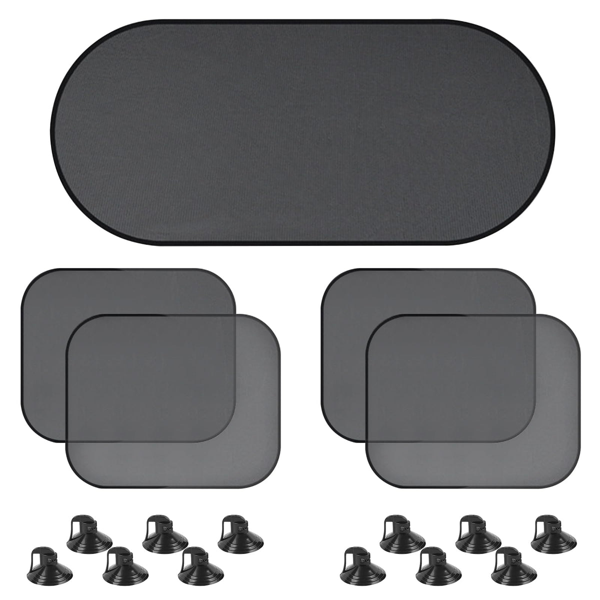 Car Sun Shade for Side and Rear Window (5 Pack),Car Window Shade Used for Sunshade Insulation UV Protection for Kids/Baby/Adults