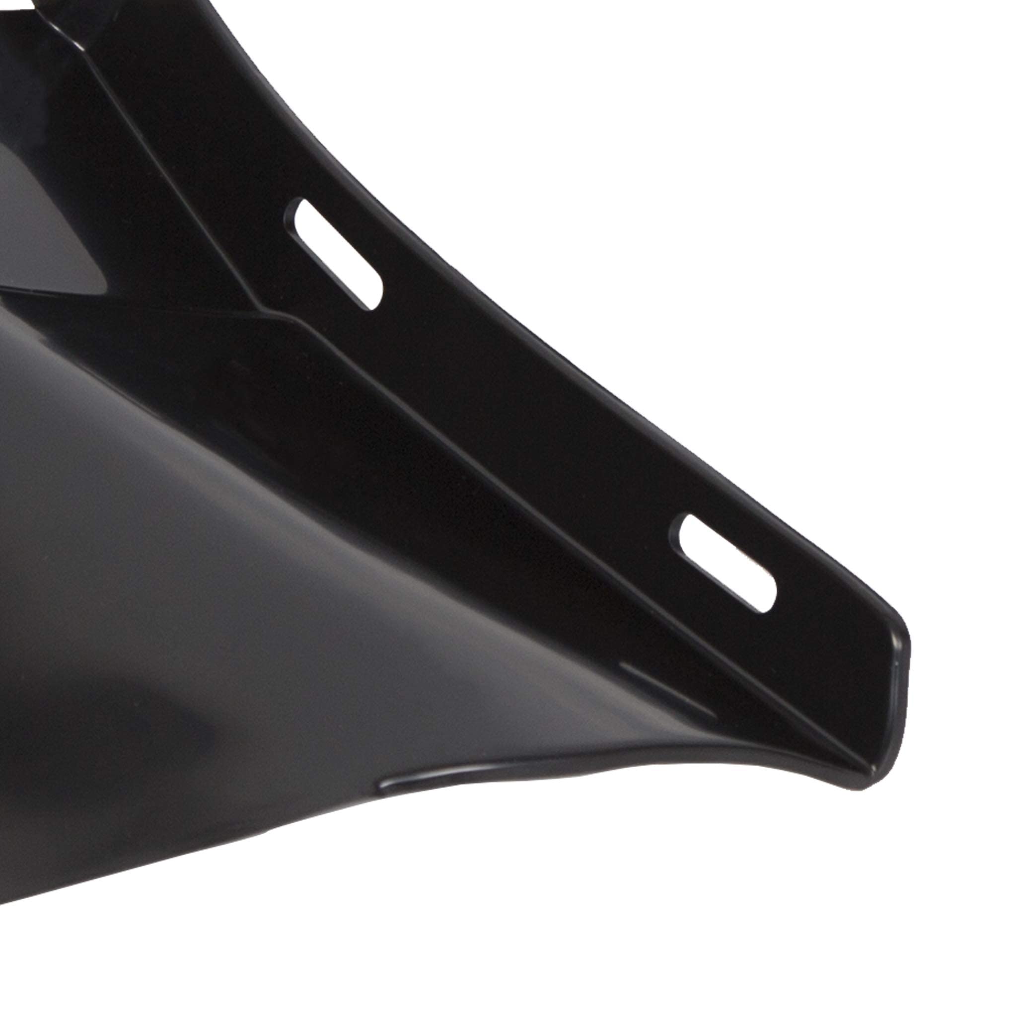 ECOTRIC Rear Bumper Quarter Panel Fillers Kit Compatible with 1986-1990 Chevy Caprice/Impala ABS plastic Black