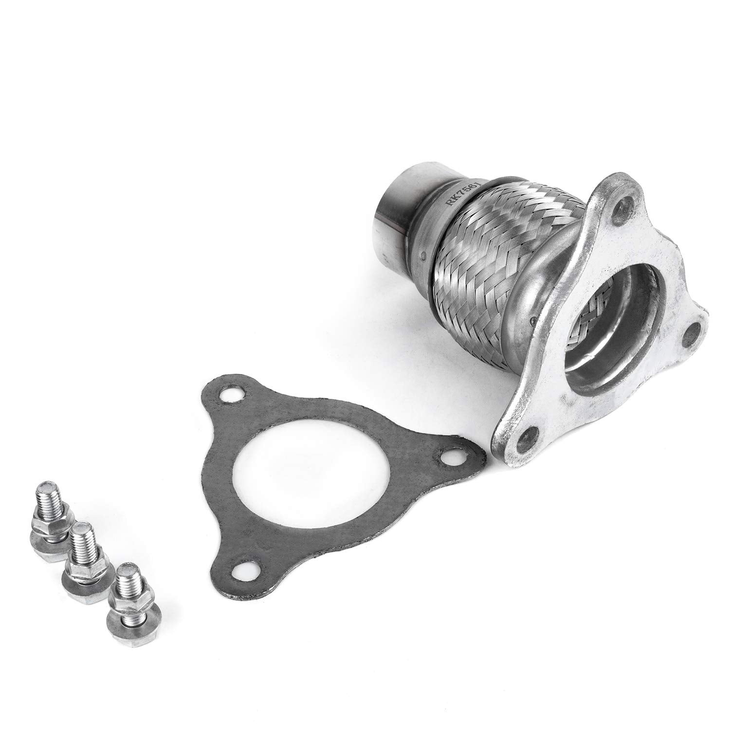 Rp Remarkable Power, Rk7561 Semi Direct Fit Exhaust Flange Repair Flex Pipe Replacement Kit