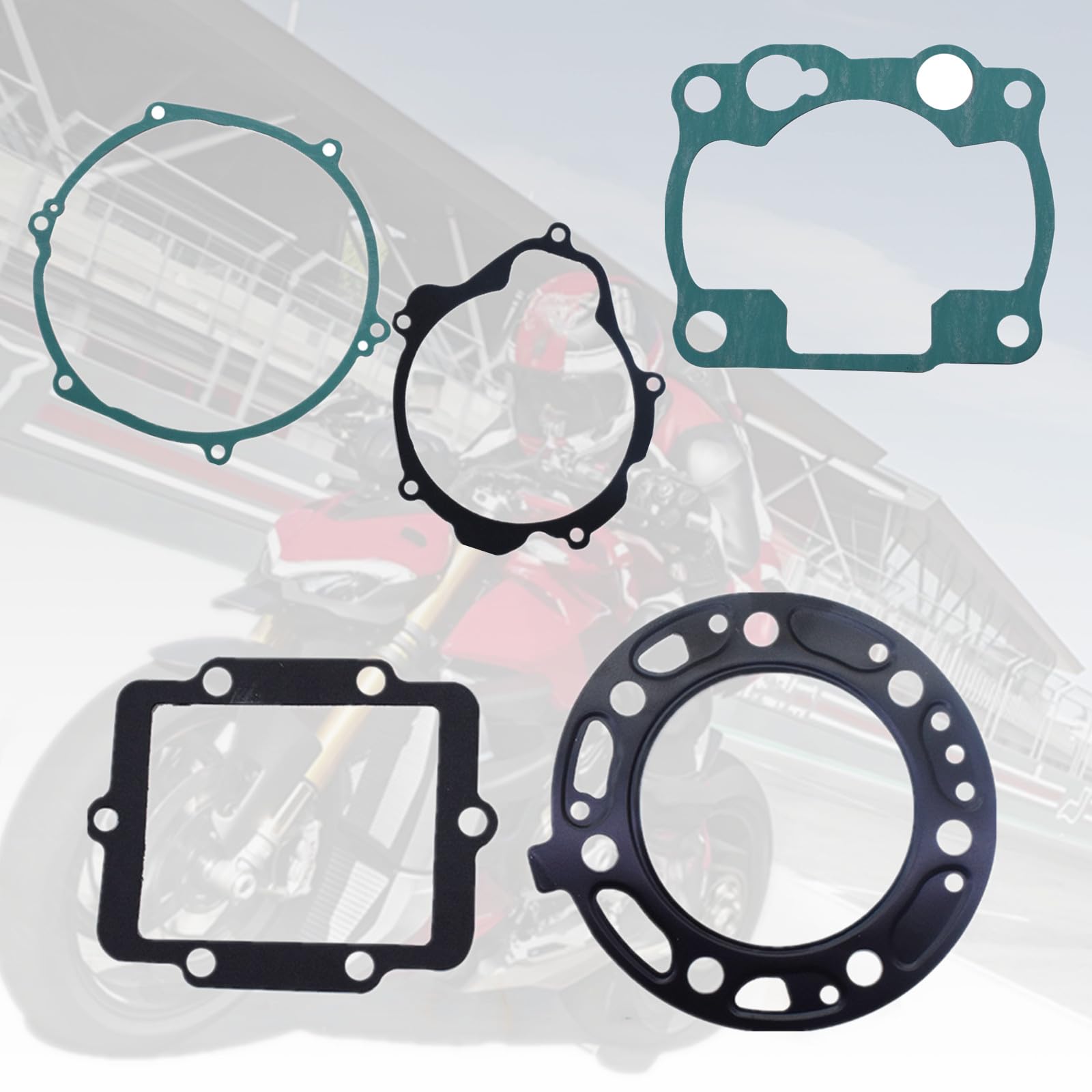 Autoparts New Top And Bottom End Gasket Kit Fit For Kawasaki Kx250 Kx 250 1993-2003