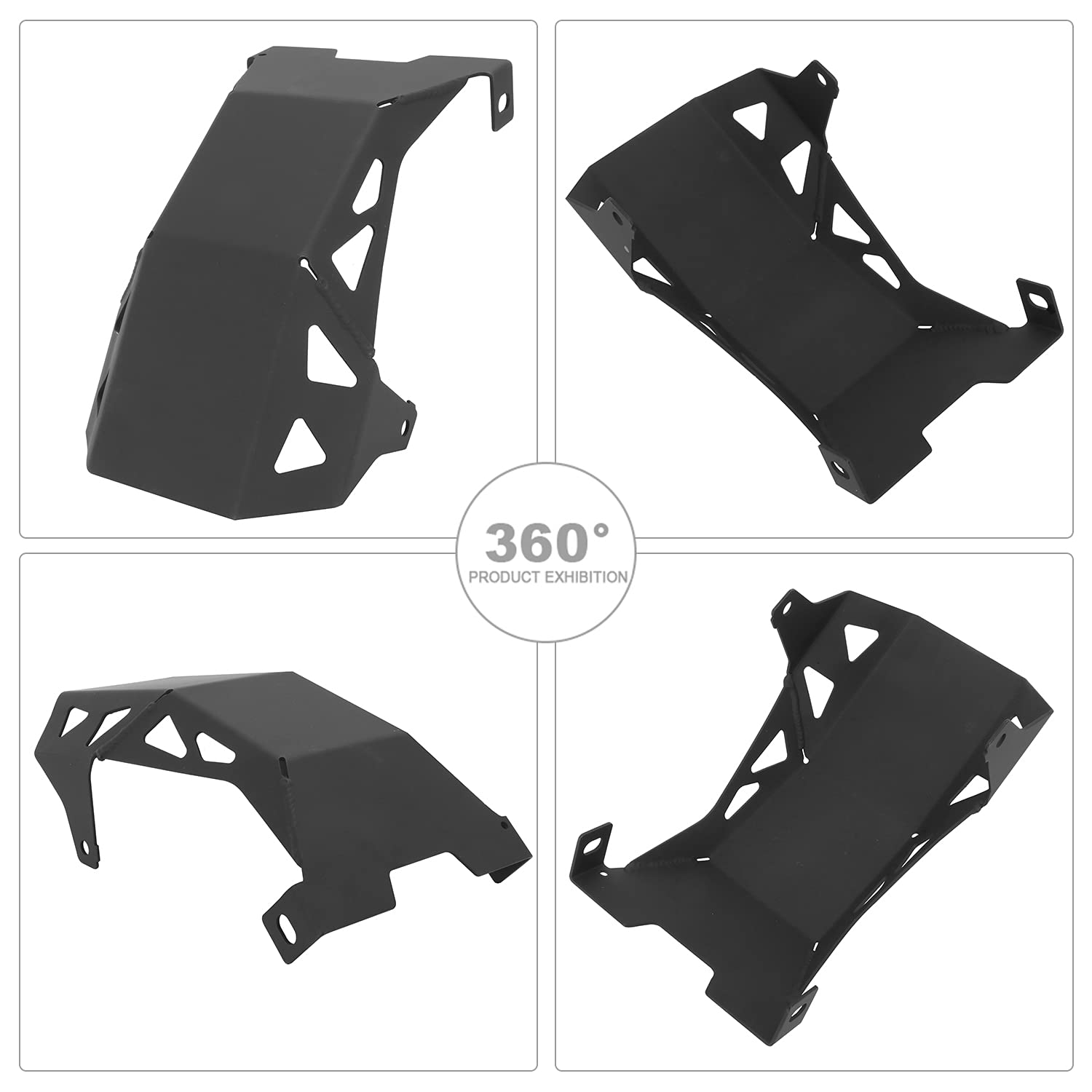 JFG RACING Skid Plate for Surron Light Bee,Engine Bash Guard Chassis Cover for for Electric Dirt Bike Surron Light Bee X/Surron