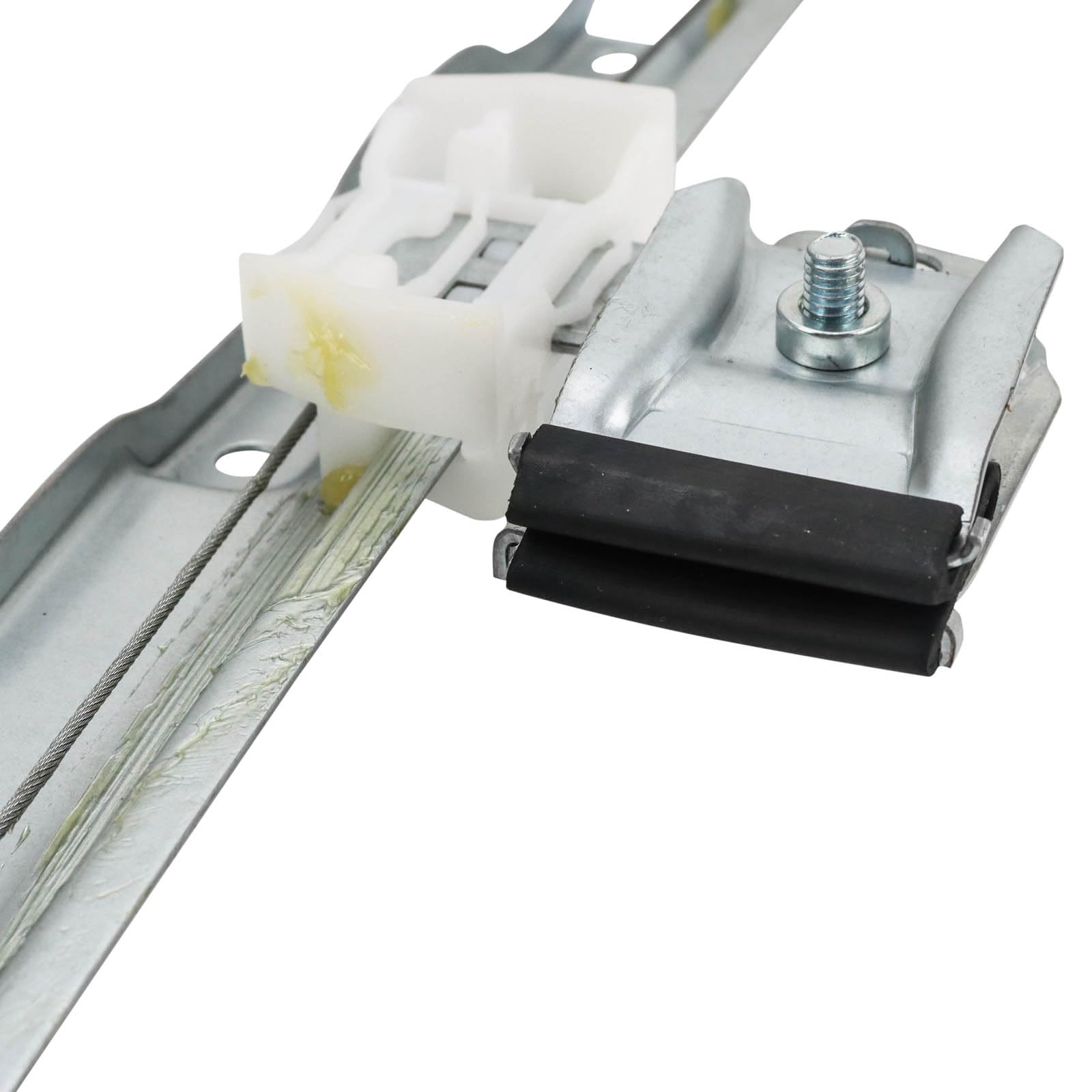 Trq Rear Right Power Window Regulator & Motor Assembly Passenger Side Compatible With 2002-2007 Buick Rendezvous 2001-2005 Ponti