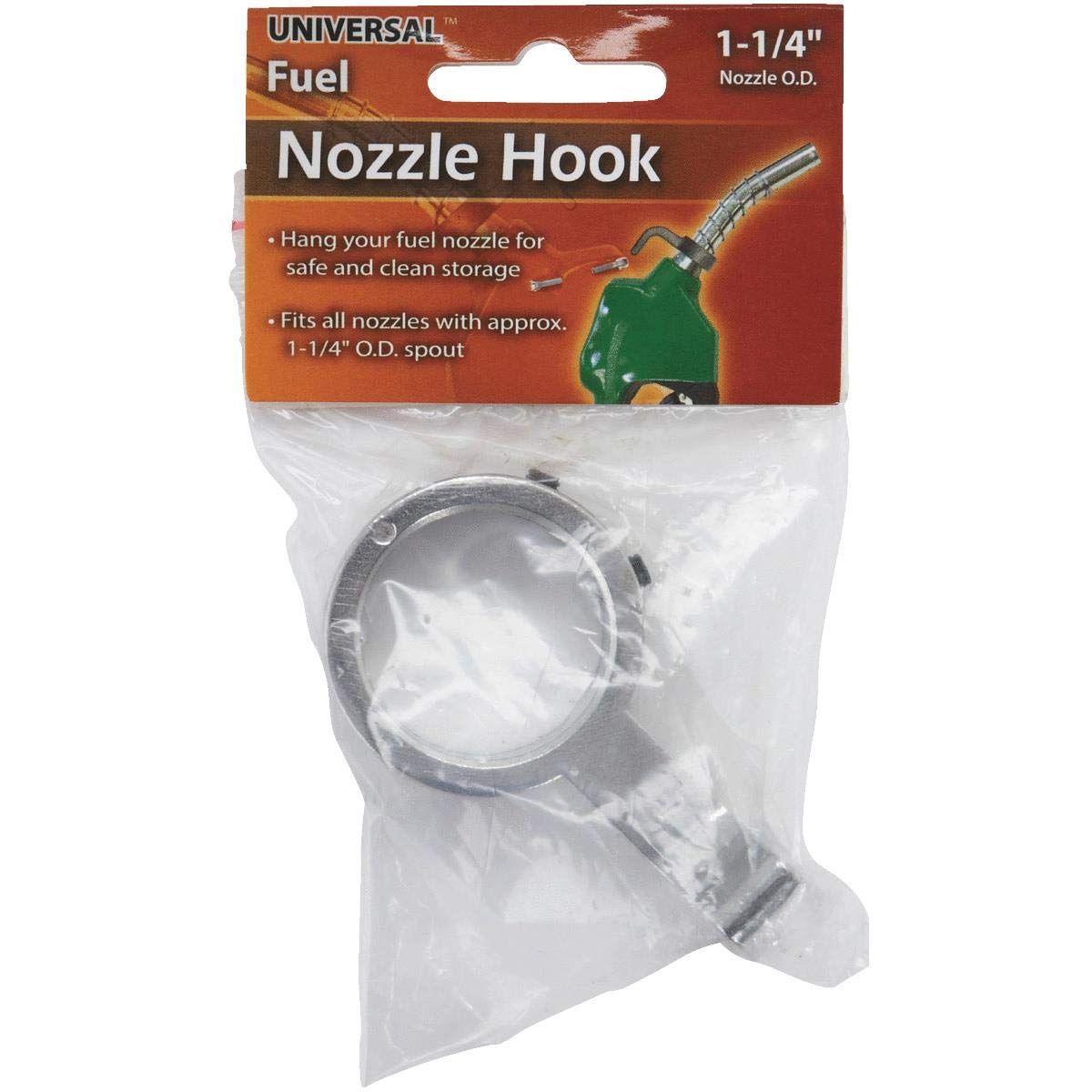 Apache 99000249 1-1/4' Green Fuel Nozzle Hook/Clip, Pack Of 1
