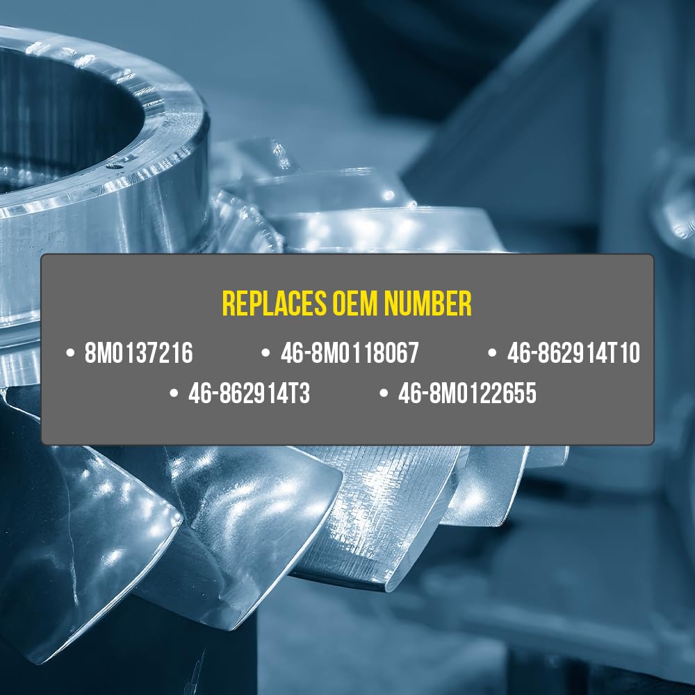 Raw Sea Water Impeller Pump with PULLEY INSTALLED for Mercury Mercruiser 4.3, 5.0, 5.7, 6.2 L, 8M0137216, 46-8M0118067, 46-86291