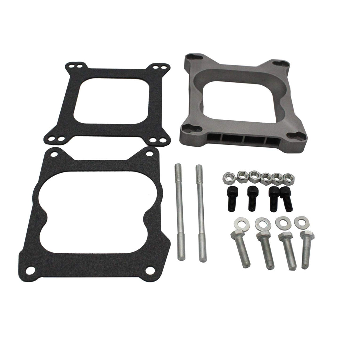 3/4' Open Carb Carburetor Adapter 4Bbl Quadrajet Manifold To Holley Edelbrock 9130