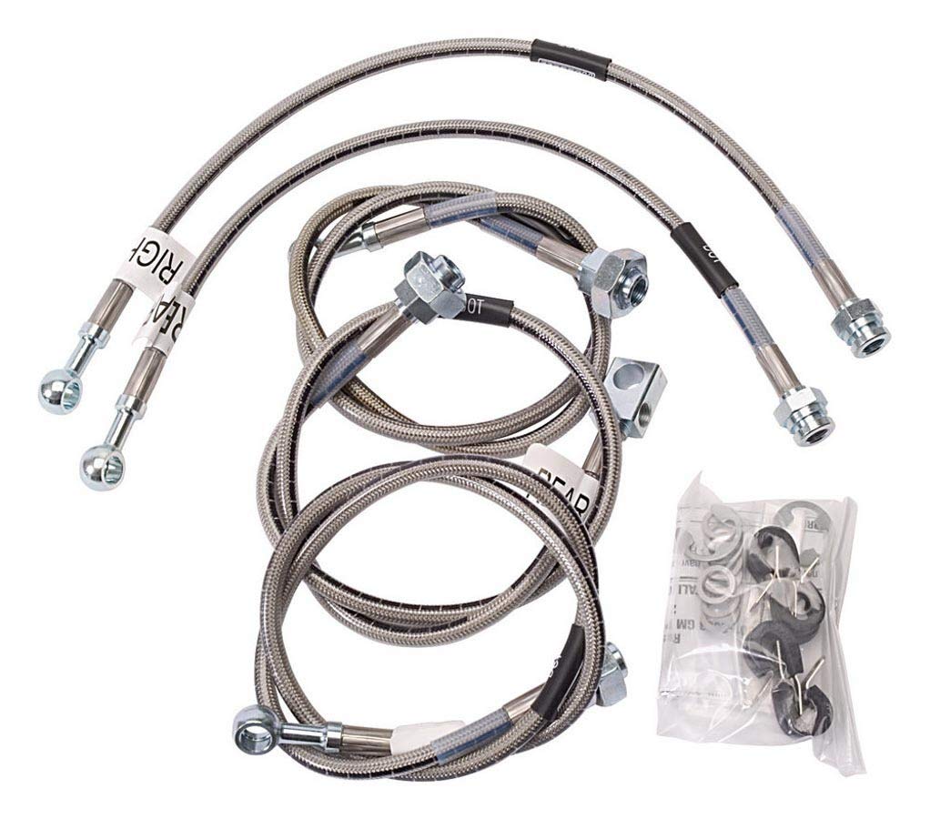 Russell By Edelbrock Russell 695770 Brake Line Kit (S/S 01-06 Gm Hd Trucks), Stainless Steel