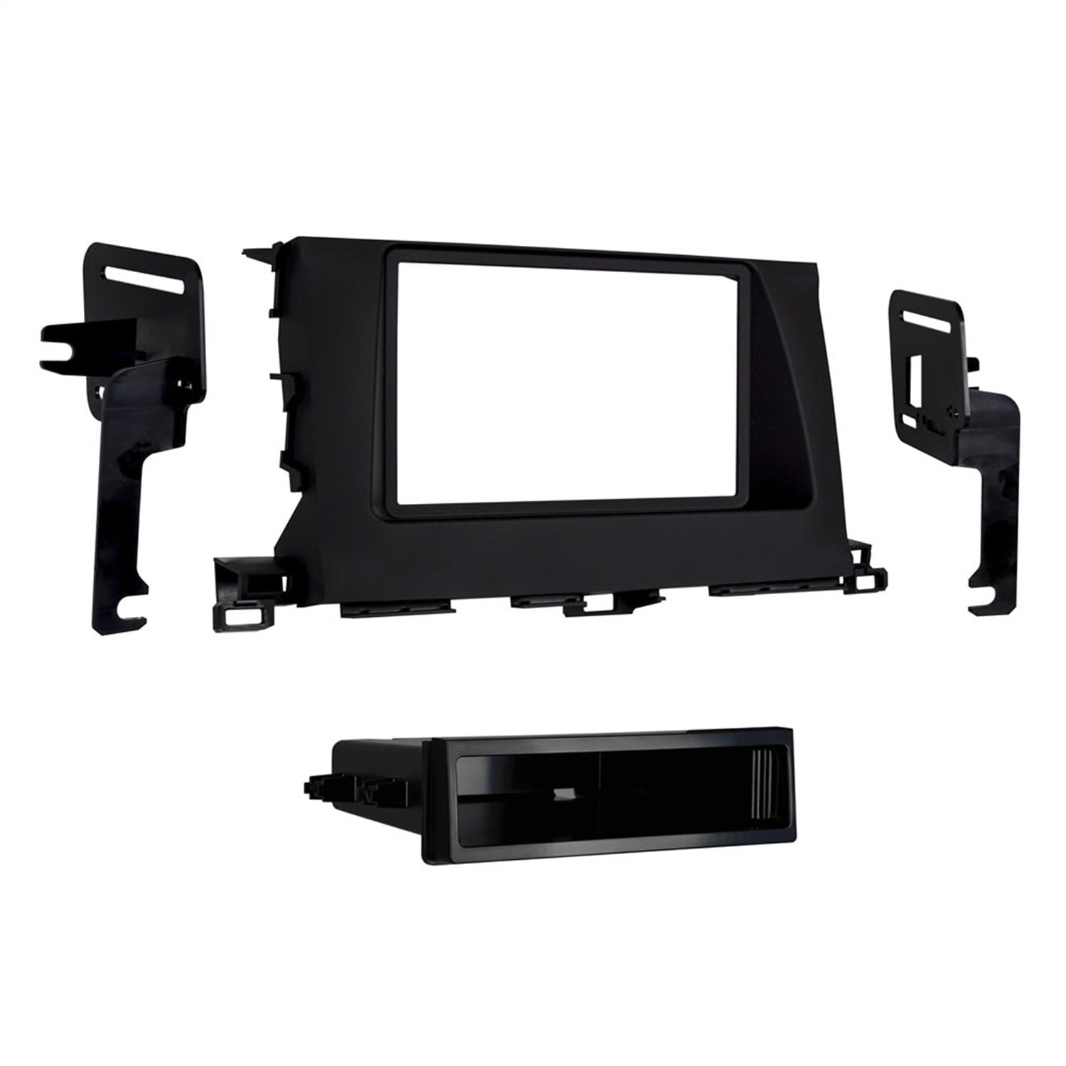 Metra 99-8248B Single DIN Dash Kit for Select 2014- Toyota Highlander Vehicles (Black)
