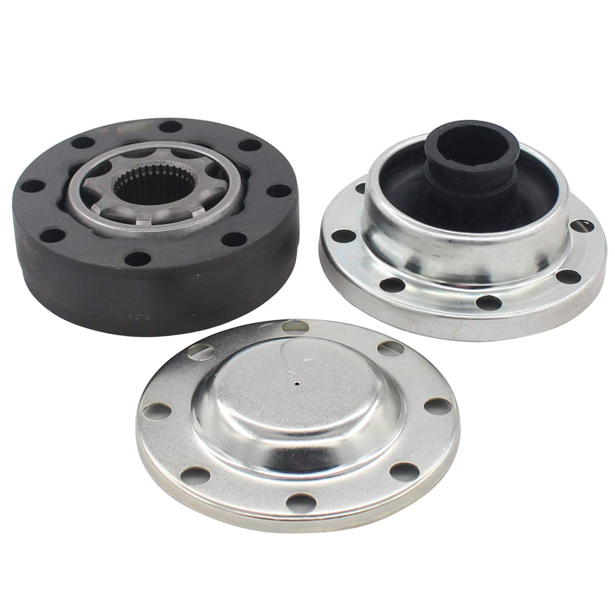 NewYall Driveshaft Propshaft CV Joint Repair kit 932-306 for Jeep Wrangler 2007-2016 Front Rear Drive Shaft Propeller Bolt Const