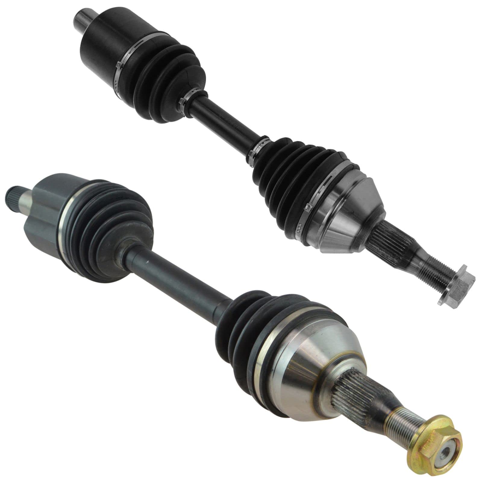 Trq Front Cv Axle Shaft Assembly Set Compatible With 1997-2004 Buick Regal 2004-2005 Chevrolet Impala Monte Carlo 1997-2007 Pont