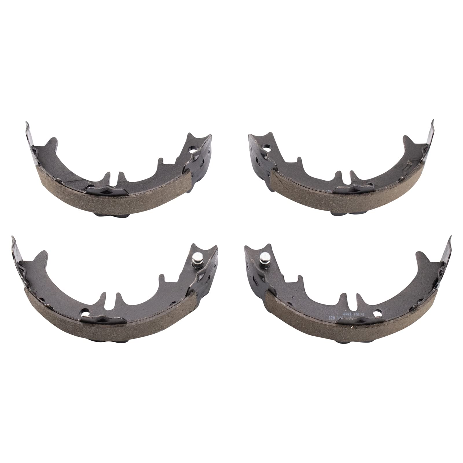 Trq Rear Brake Pad & Rotor Kit Brake Pads Brake Rotor Parking Brake Shoe Set Ceramic Compatible With 1998-2000 Lexus Gs400 2001-
